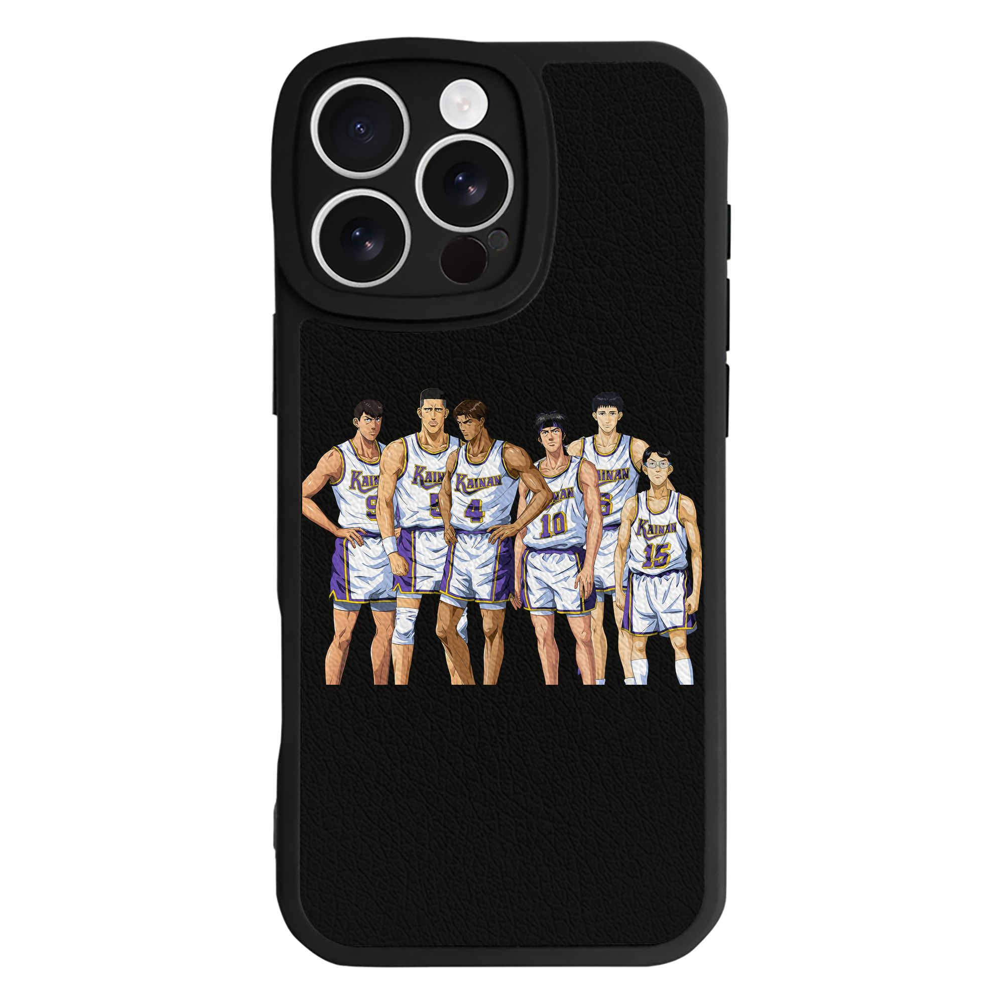 （画像用） SLAM DUNK／スラムダンク 【iPhone 16シリーズ対応】シリコンスマホケース（レザー調） 材質：シリコン